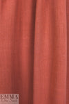 terracotta rayon/linen textured woven, Oeko-Tex certified 1.25 yd