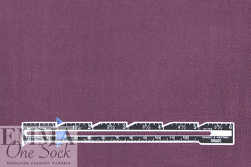 violet plum rayon/linen textured woven, Oeko-Tex certified 1.25 yds