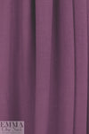 violet plum rayon/linen textured woven, Oeko-Tex certified .75 yds
