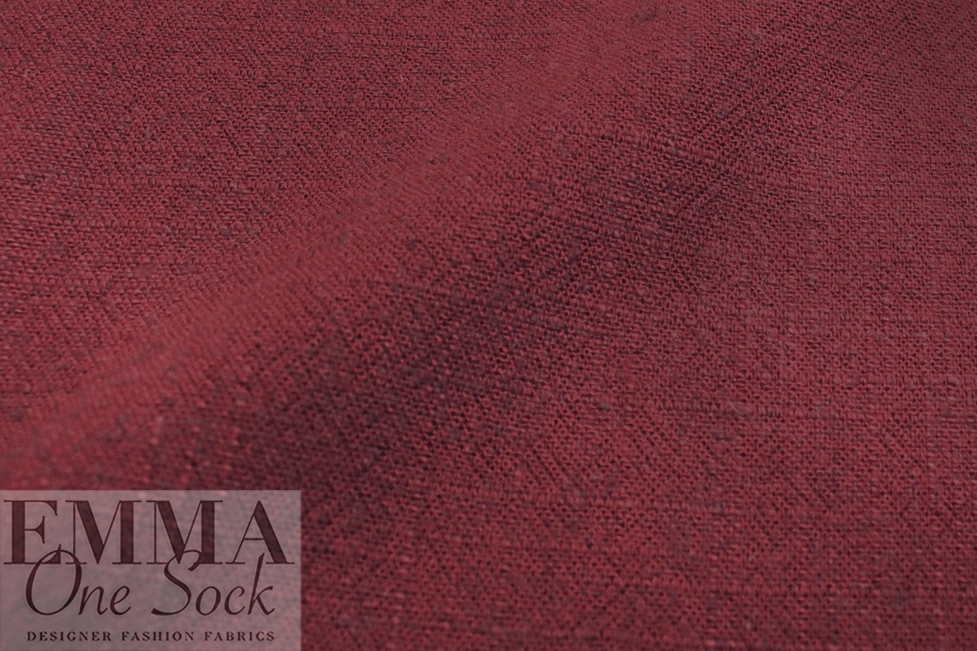 wine rayon/linen textured woven, Oeko-Tex certified 2.25 yds