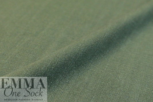 thyme rayon/linen textured woven, Oeko-Tex certified