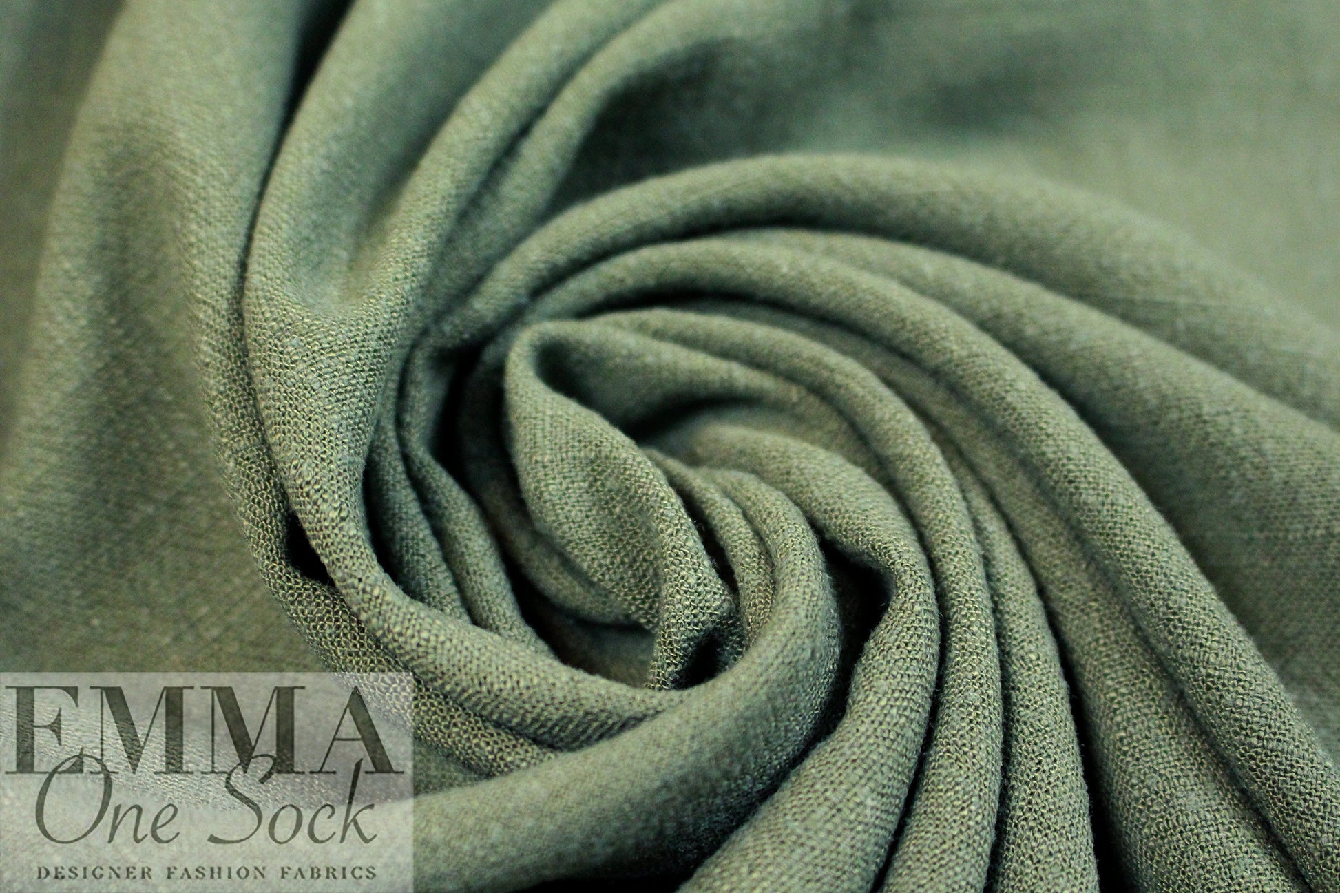 thyme rayon/linen textured woven, Oeko-Tex certified 1.5 yds