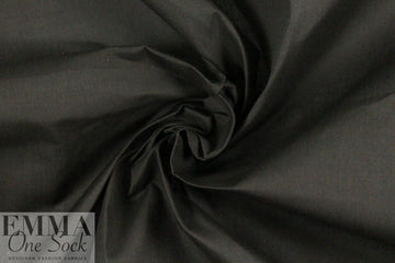 'Siri' medium wt. sew-in shirting interfacing - black 3 yds