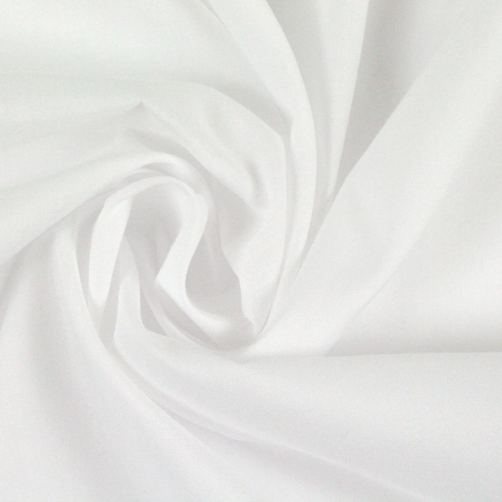 'Siri' soft wt. sew-in shirting interfacing - white