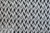 NY designer slatted angles sweater knit - black/stone 2 yds