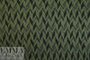 NY designer slatted angles sweater knit - black/loden