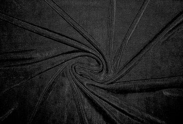 classic acetate/lycra slinky - black 1 yard