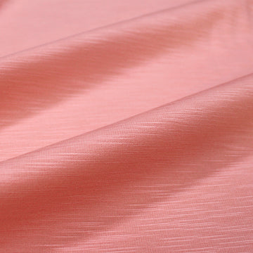 premium rayon blend slub ponte - peony