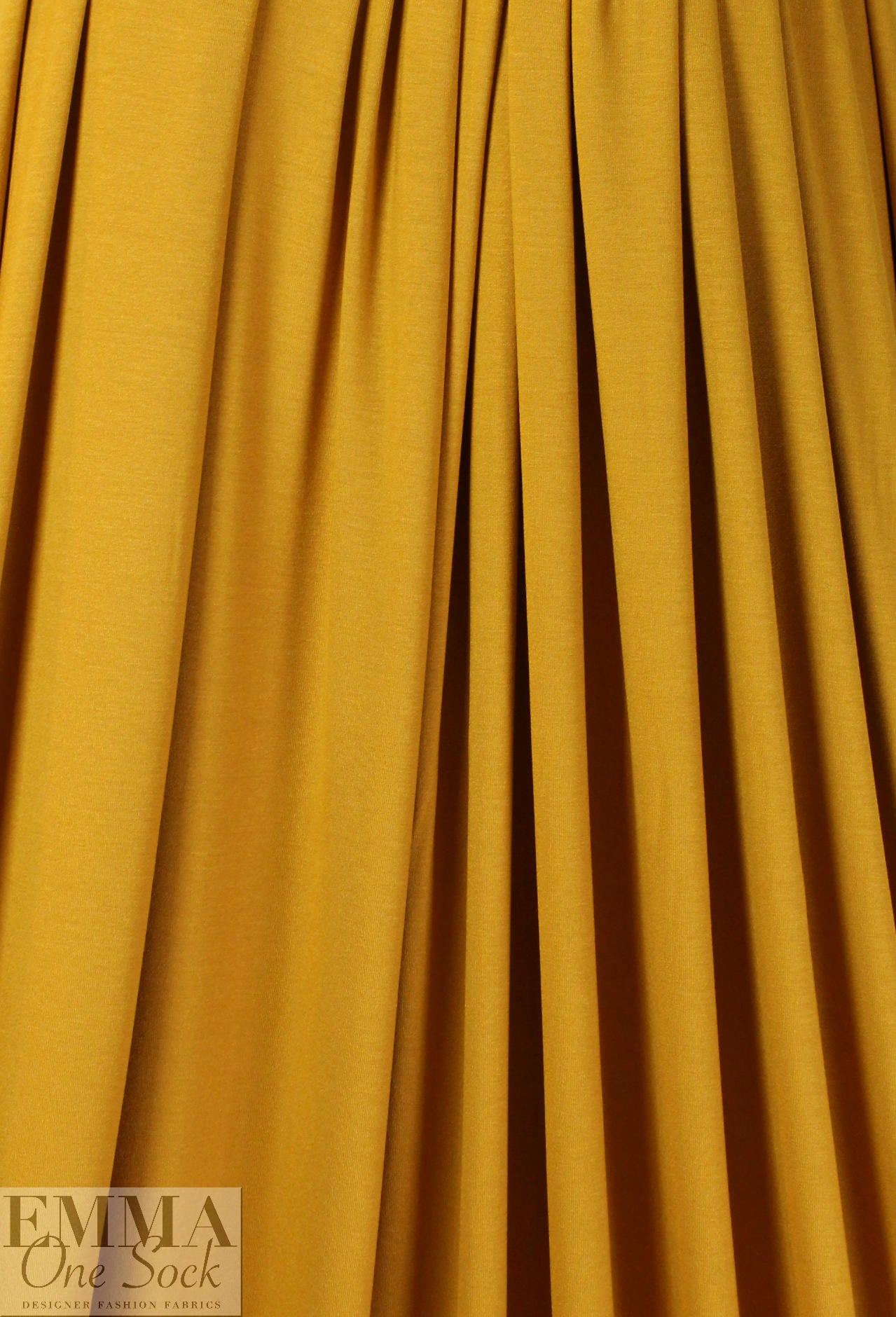 butterscotch OEKOTEX viscose/spandex 4-way jersey  .875 yds