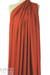 paprika Oeko-Tex viscose/spandex 4-way jersey  .5 yds