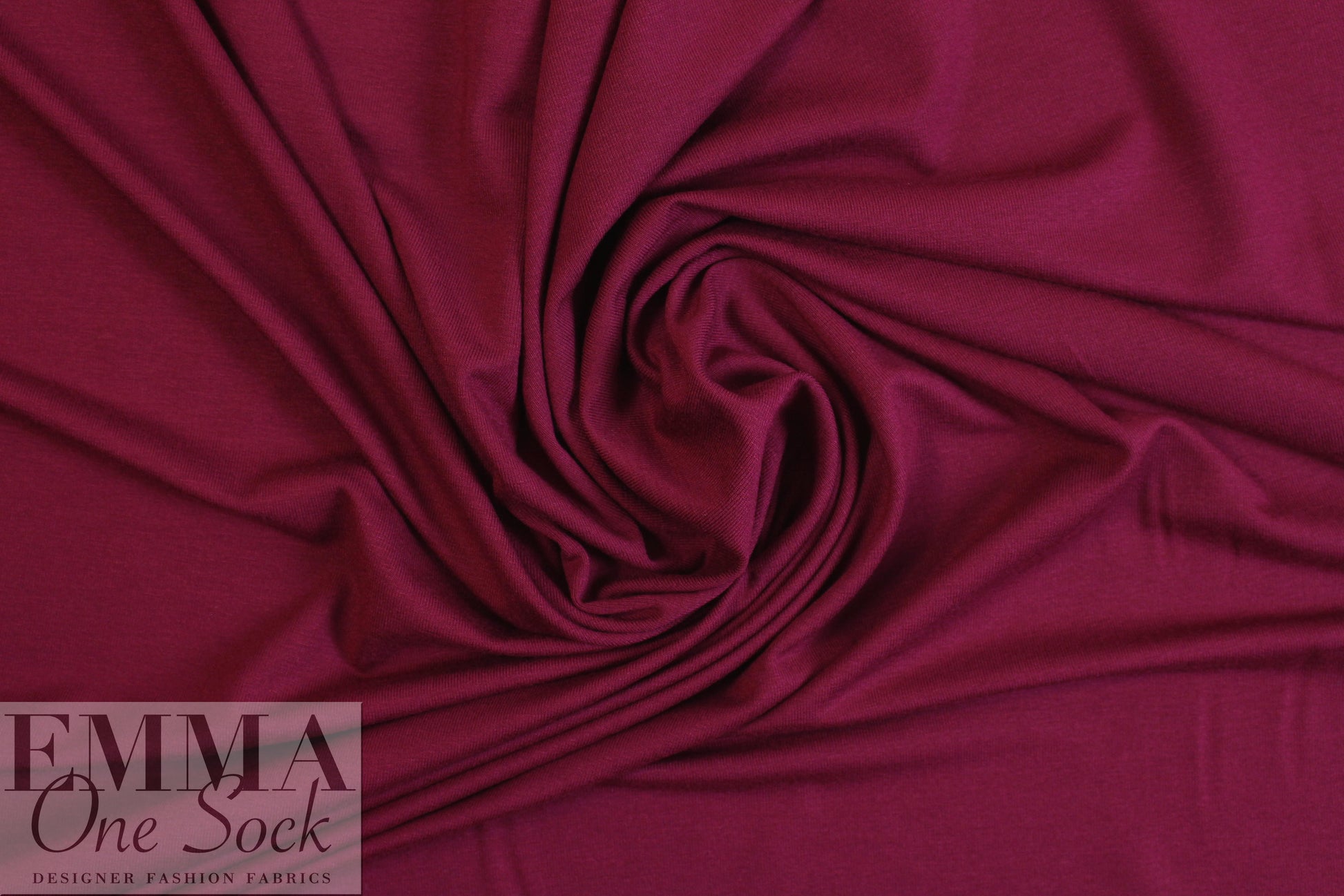 cranberry Oeko-Tex viscose/spandex 4-way jersey  .5 yds