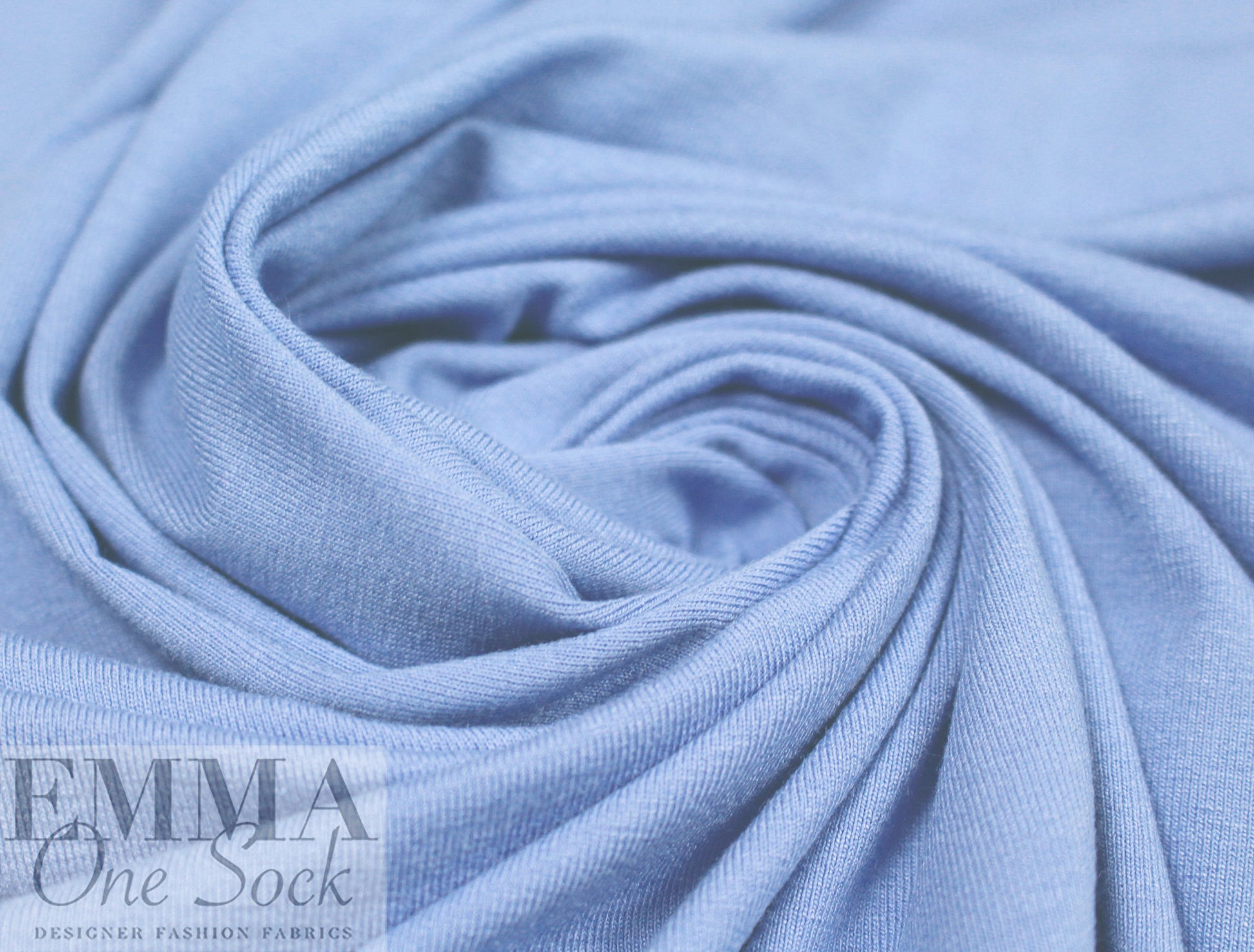 peri blue Oeko-Tex viscose/spandex 4-way jersey