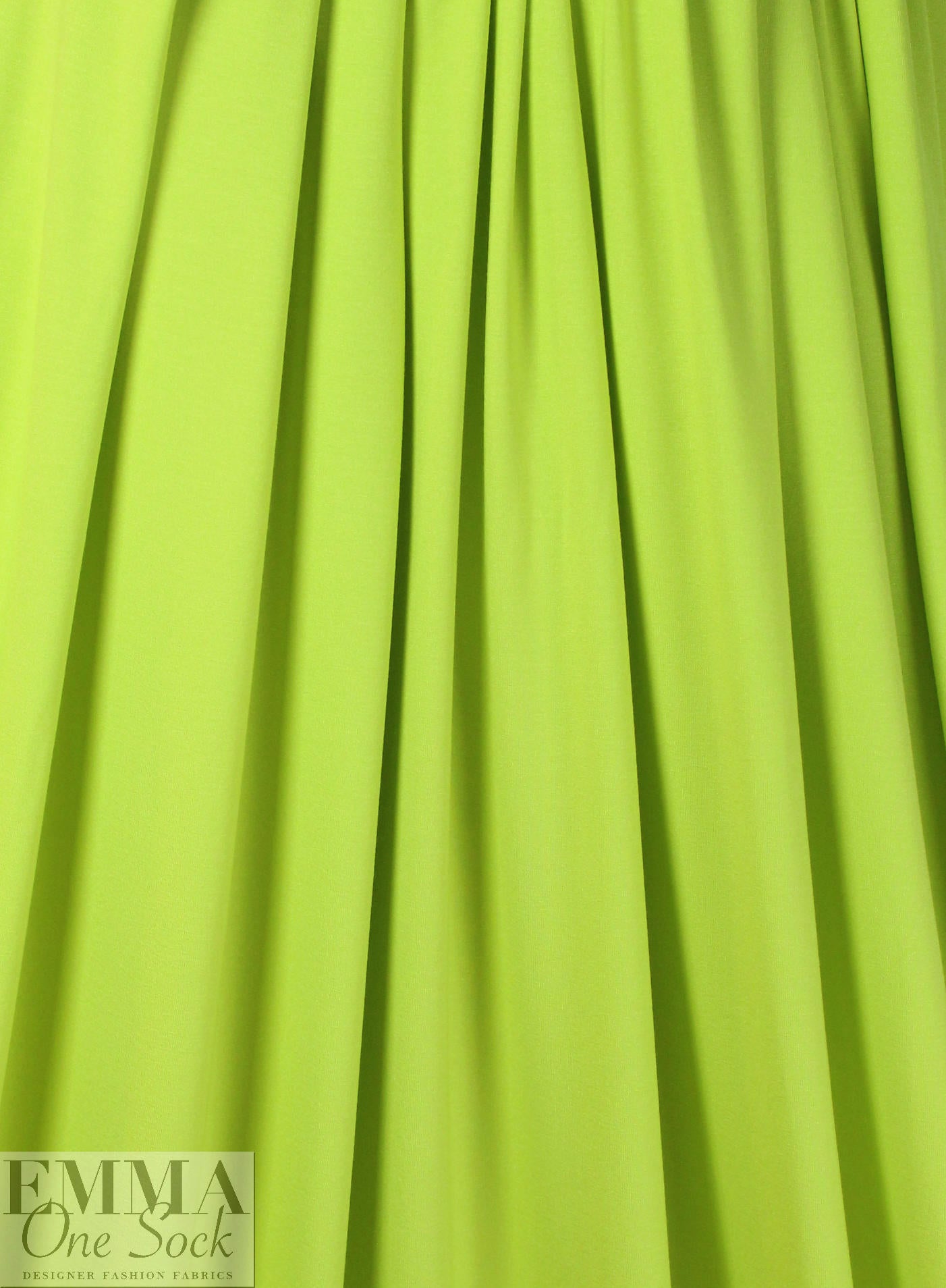limeade Oeko-Tex viscose/spandex 4-way jersey  .5 yds