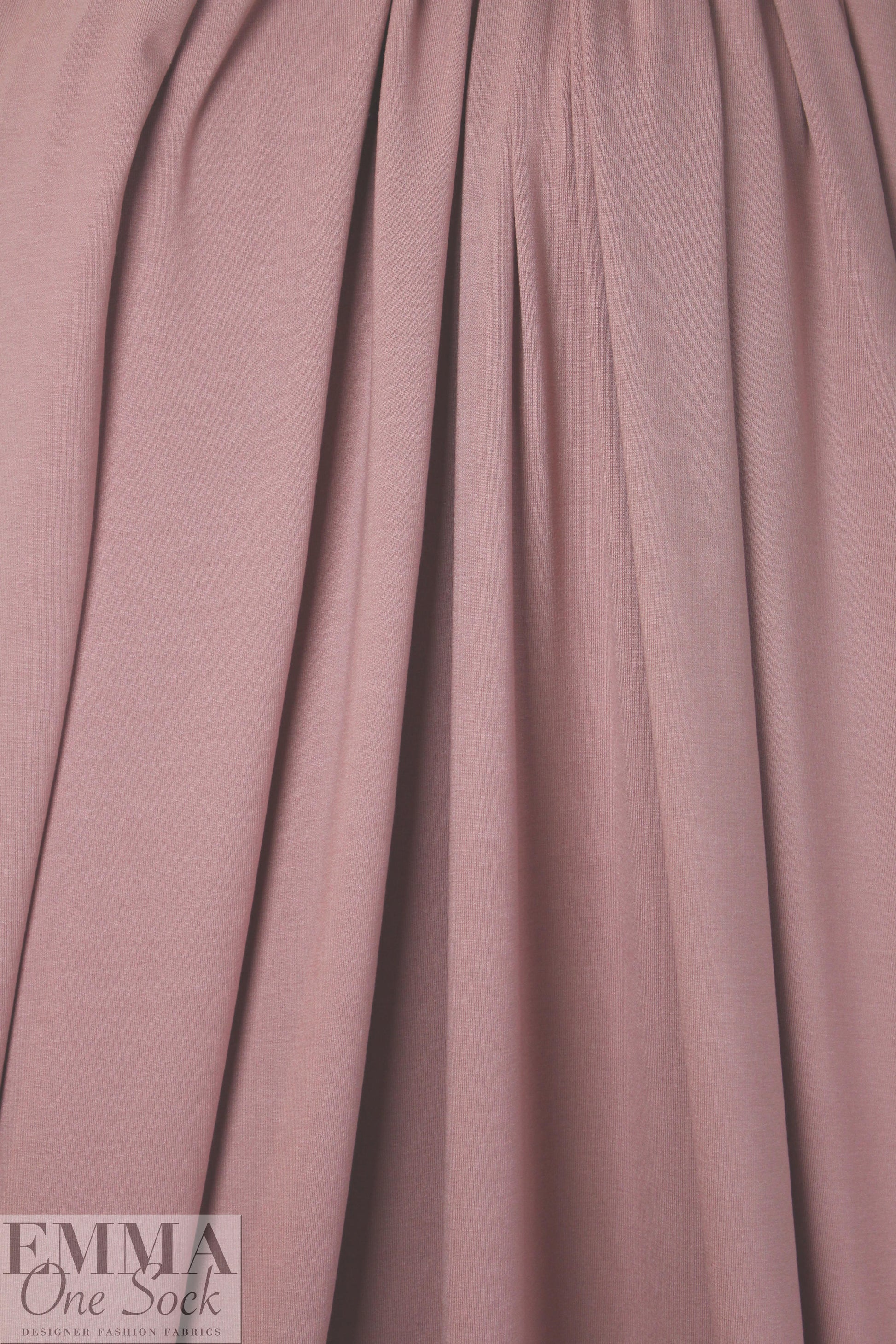 antique rose Oeko-Tex viscose/spandex 4-way jersey