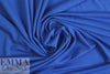 turkish blue Oeko-Tex viscose/spandex 4-way jersey  .5 yds