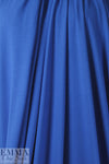turkish blue OEKOTEX viscose/spandex 4-way jersey  1 yard