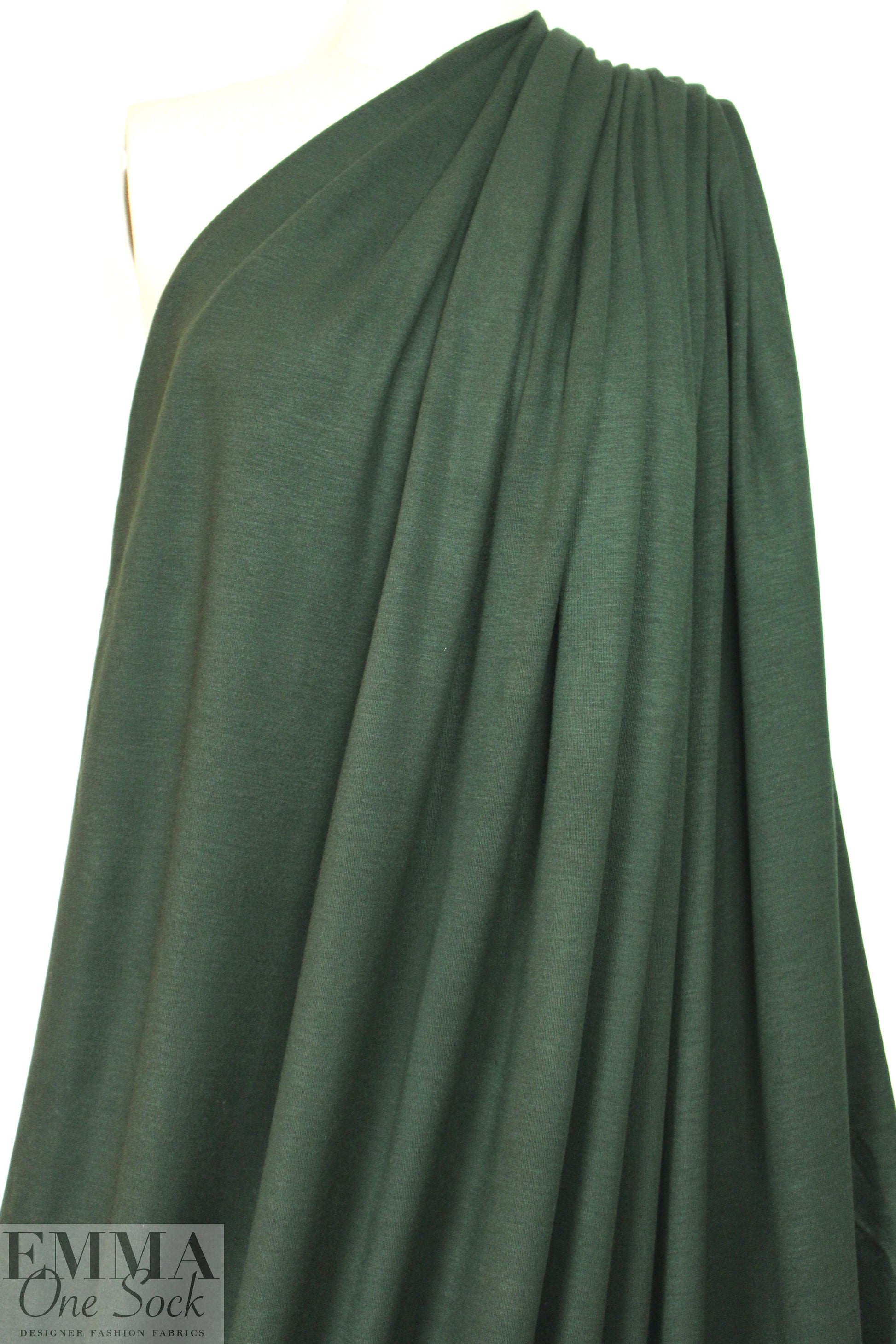 Noriso1 Ferrari beefy knit - forest green 2.75 yds