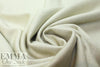 NY designer wool/cashmere? 2-ply knit - heathered alabaster 1 yard