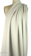 NY designer wool/cashmere? 2-ply knit - heathered alabaster .875 yds