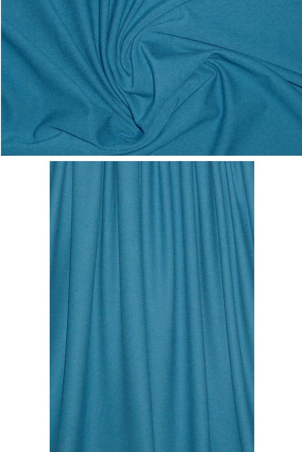 soy/cotton/spandex jersey - bay blue .75 yds