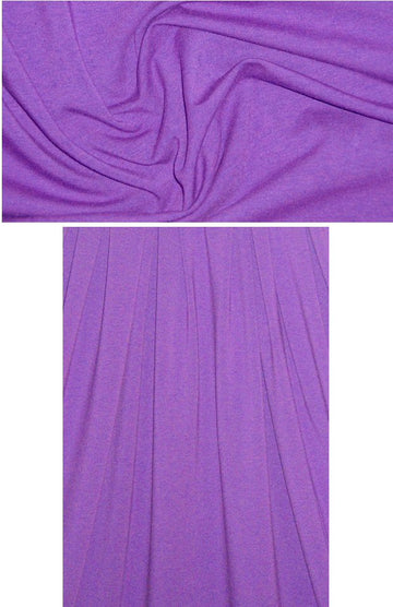 soy/cotton/spandex jersey - violet heather