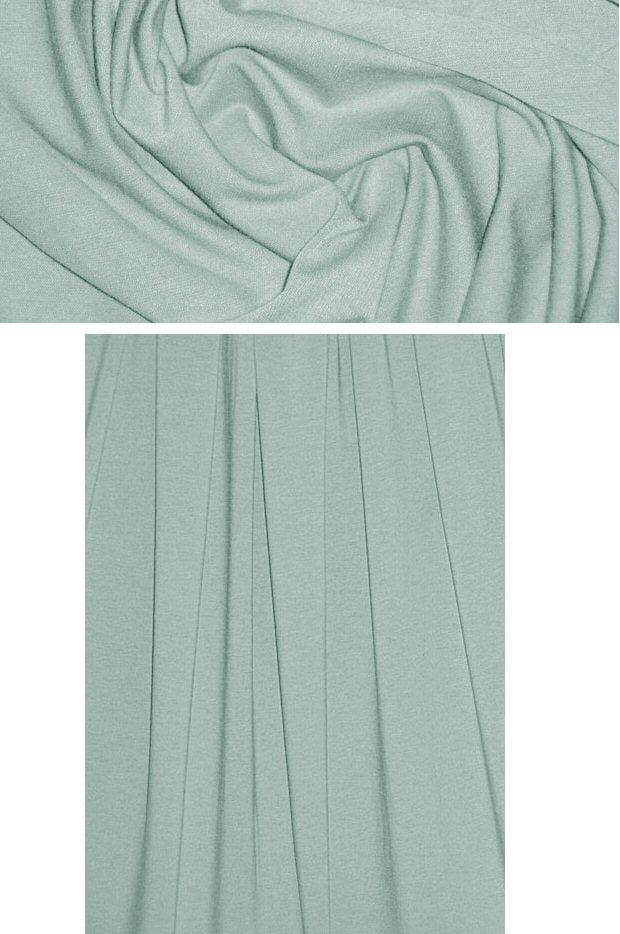 soy/cotton/spandex jersey - blue sage