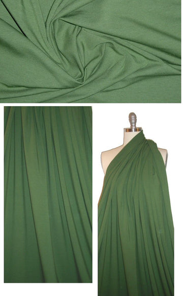 soy/cotton/spandex jersey - fern
