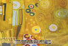 Dutch digital 'Klimt's The Kiss' panel 2.2 yds *Minor Flaw*