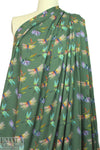 Dutch digital dragonflies cotton/lycra knit