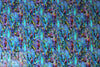 Dutch digital 'turquoise fantasy' knit Oeko-Tex certified