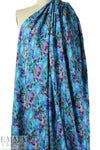 Dutch digital 'turquoise fantasy' knit Oeko-Tex certified
