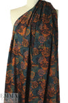 Dutch digital autumn leaves knit Oeko-Tex certified 1 yard
