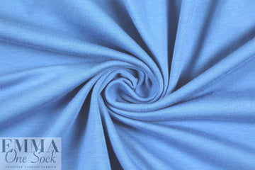 Dutch 220 gms cotton/spandex knit - french blue 1.5 yds
