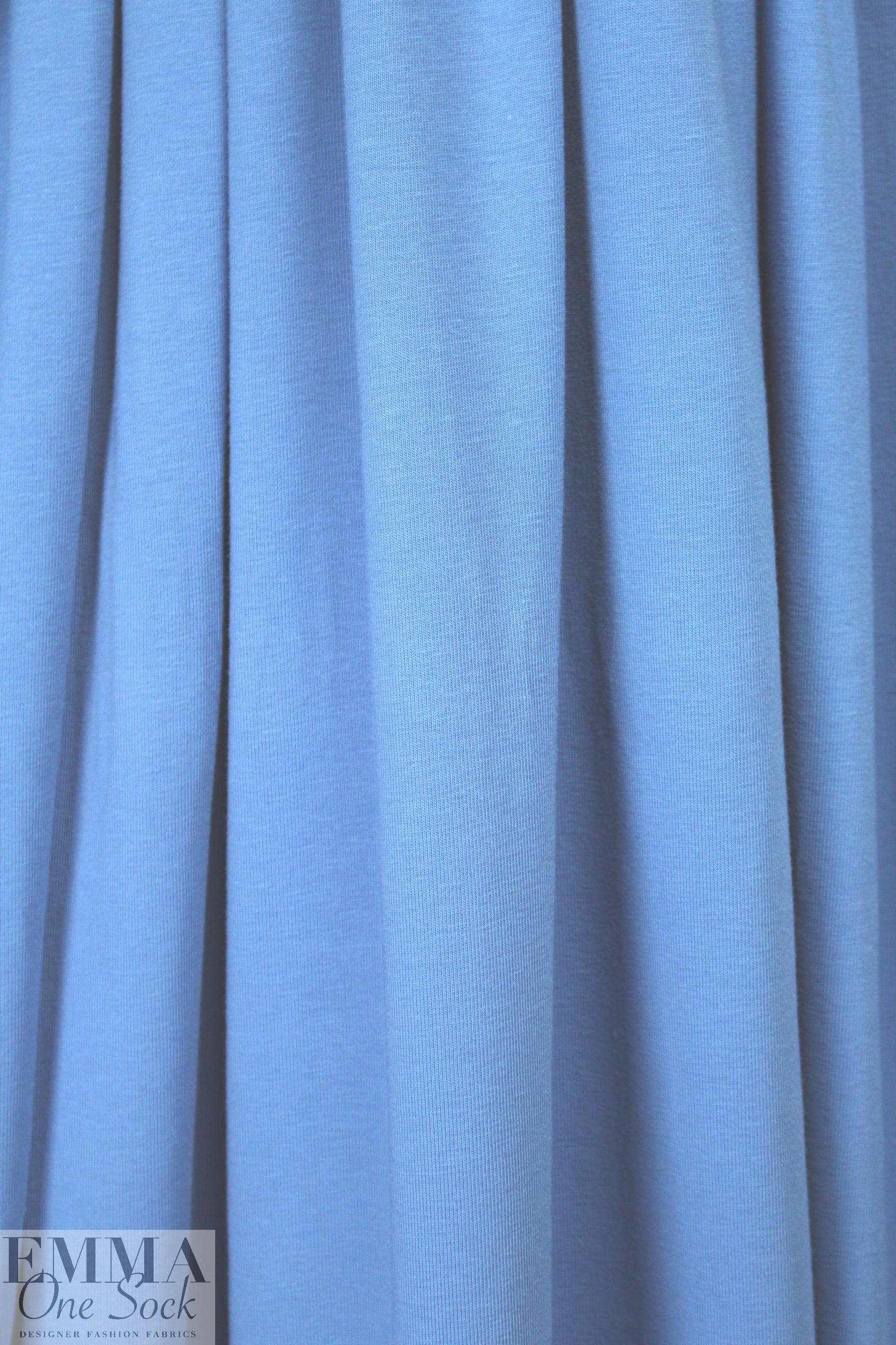 Dutch 220 gms cotton/lycra knit - french blue .875 yds