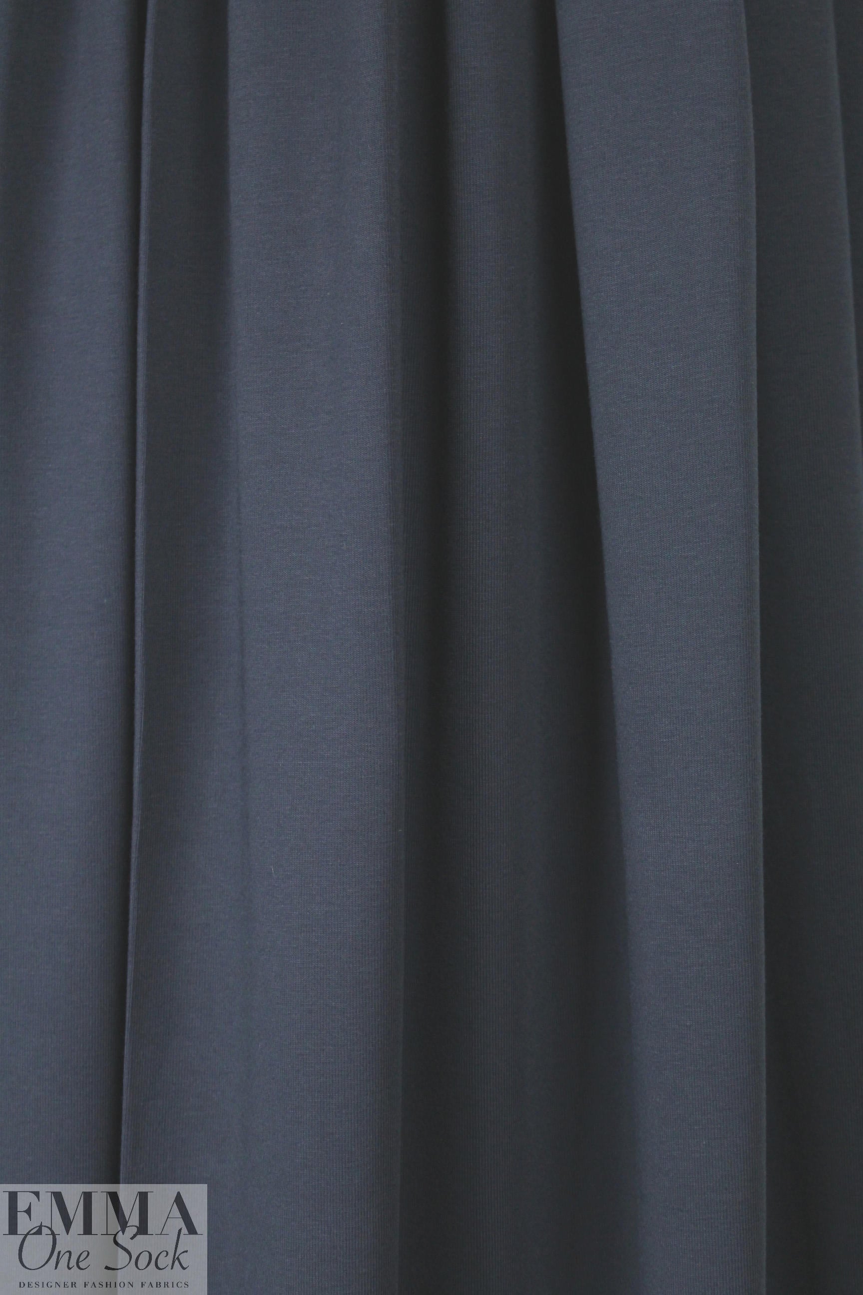 Dutch 220 gms cotton/lycra knit - midnight 1 yard