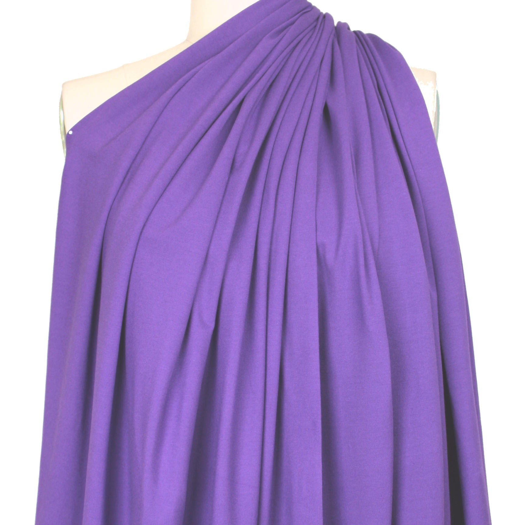 Dutch 220 gms cotton/spandex knit - purple