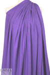 Dutch 240 gms cotton/lycra knit - purple 1 yard