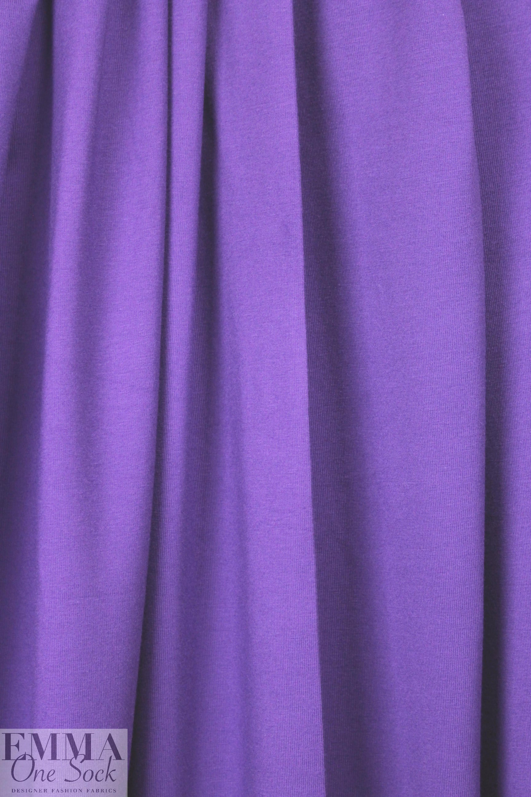 Dutch 240 gms cotton/lycra knit - purple 1 yard
