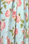 Dutch digital 'swiss dot roses' cotton/lycra knit 1.25 yds