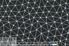 Dutch 'geodesic' bio-cotton knit - black/white
