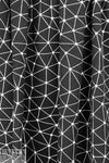 Dutch 'geodesic' bio-cotton knit - black/white