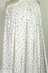 Dutch 'dotty dots' bio-cotton knit - dijon/gray/white