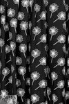 Dutch 'dandelion puffs' bio-cotton knit - black/white