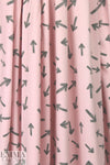Dutch 'which way' bio-cotton knit - pink/gray