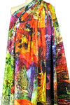 Dutch digital 'abstract tiles' cotton/lycra knit