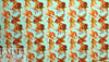 Dutch digital 'fish tank' cotton/lycra knit