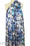 Dutch digital 'painterly abstract' viscose/lycra knit