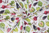 Dutch 'heirloom harvest' cotton/lycra knit  .66 yds