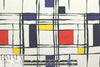 Dutch digital 'Mondrian 2' cotton/lycra knit .875 yds