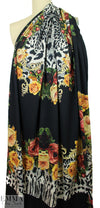 Dutch digital 'Cavalli-esque' cotton/lycra knit panel